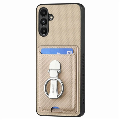 C1-9 for Samsung Galaxy A35 5G Case PU Leather Coated PC+TPU Card Slot Phone Cover