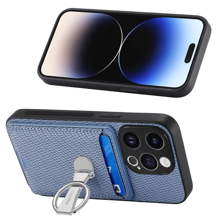 C1-9 for iPhone 13 Pro Case Card Holder Kickstand Mobile Phone Cover Wholesale