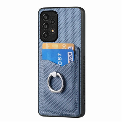 C1-8 For Samsung Galaxy A13 4G Case Kickstand PU Leather+PC+TPU Phone Shell