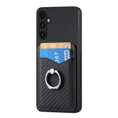 C1-8 For Samsung Galaxy A13 5G / A04s 4G (164.7 x 76.7 x 9.1 mm) Case PU Leather Coated PC+TPU Anti-Fall Phone Cover