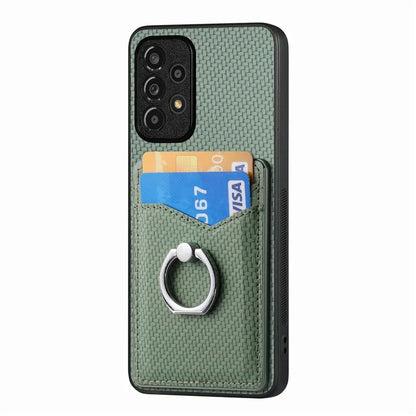 C1-8 For Samsung Galaxy A53 5G Case Leather+PC+TPU Phone Cover with Card Slots