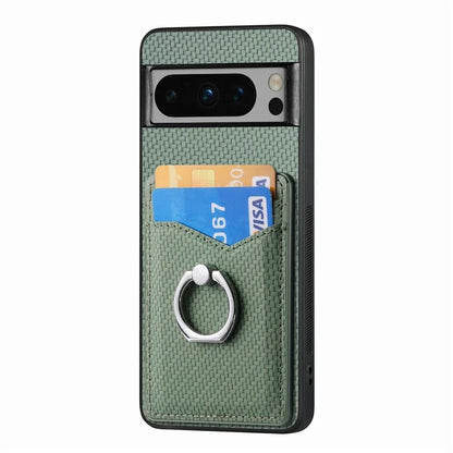 C1-8 For Google Pixel 8 Pro Kickstand Case Leather Coated PC+TPU Phone Cover Wholesale