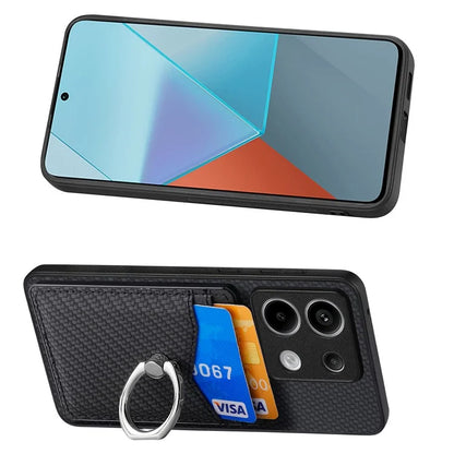 C1-8 For Xiaomi Poco X6 5G / Redmi Note 13 Pro 5G Case Leather+PC+TPU Card Slots Phone Cover
