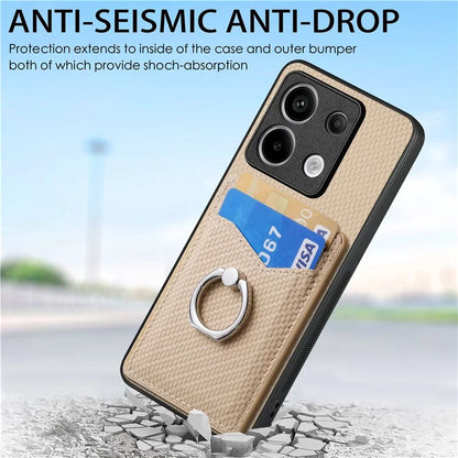 C1-8 For Xiaomi Poco X6 5G / Redmi Note 13 Pro 5G Case Leather+PC+TPU Card Slots Phone Cover