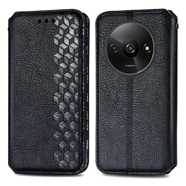 For Xiaomi Redmi A3 / Poco C61 4G Wallet Case Leather Phone Cover Mobile Accessories Wholesale