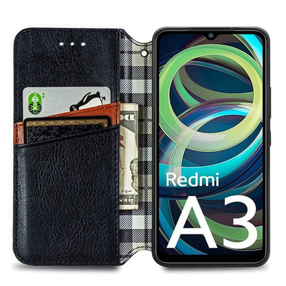 For Xiaomi Redmi A3 / Poco C61 4G Wallet Case Leather Phone Cover Mobile Accessories Wholesale