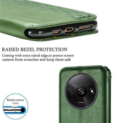 For Xiaomi Redmi A3 / Poco C61 4G Wallet Case Leather Phone Cover Mobile Accessories Wholesale