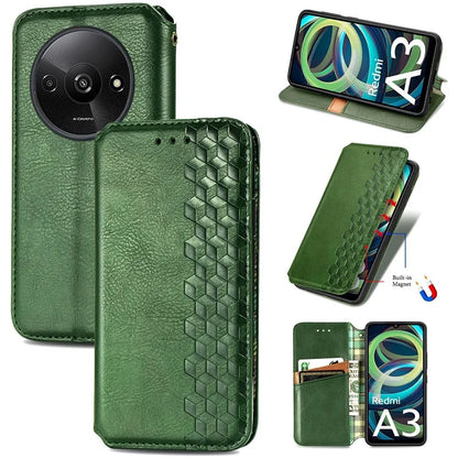 For Xiaomi Redmi A3 / Poco C61 4G Wallet Case Leather Phone Cover Mobile Accessories Wholesale