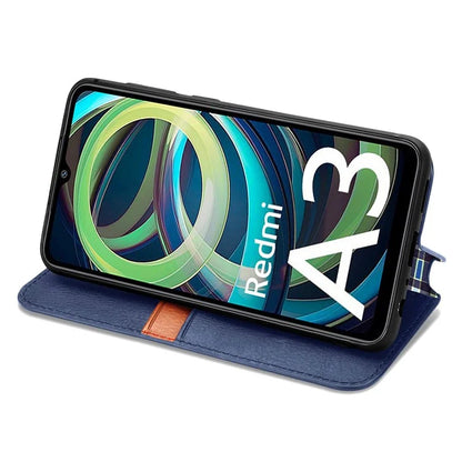 For Xiaomi Redmi A3 / Poco C61 4G Wallet Case Leather Phone Cover Mobile Accessories Wholesale