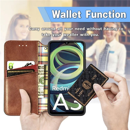 For Xiaomi Redmi A3 / Poco C61 4G Wallet Case Leather Phone Cover Mobile Accessories Wholesale