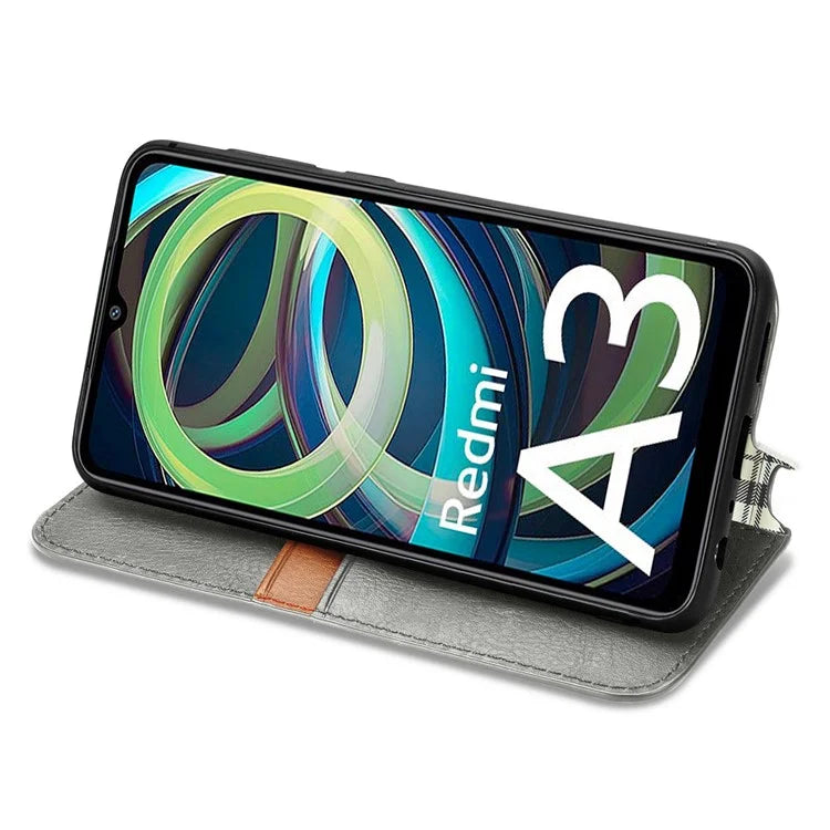 For Xiaomi Redmi A3 / Poco C61 4G Wallet Case Leather Phone Cover Mobile Accessories Wholesale