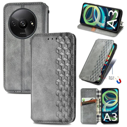 For Xiaomi Redmi A3 / Poco C61 4G Wallet Case Leather Phone Cover Mobile Accessories Wholesale