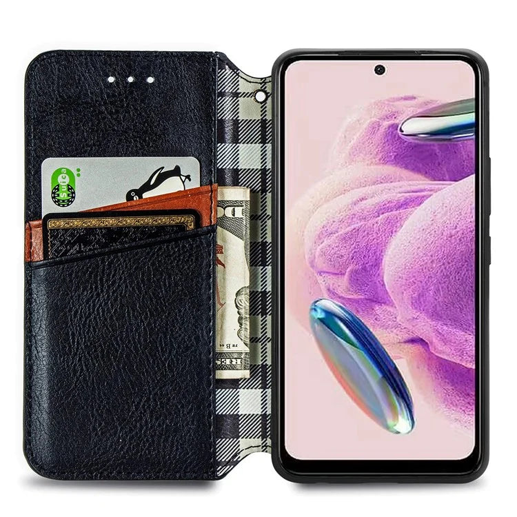 For Xiaomi Redmi Note 12S 4G Case Leather Wallet Phone Cover Mobile Accessories Wholesale