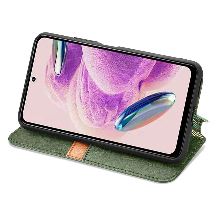 For Xiaomi Redmi Note 12S 4G Case Leather Wallet Phone Cover Mobile Accessories Wholesale
