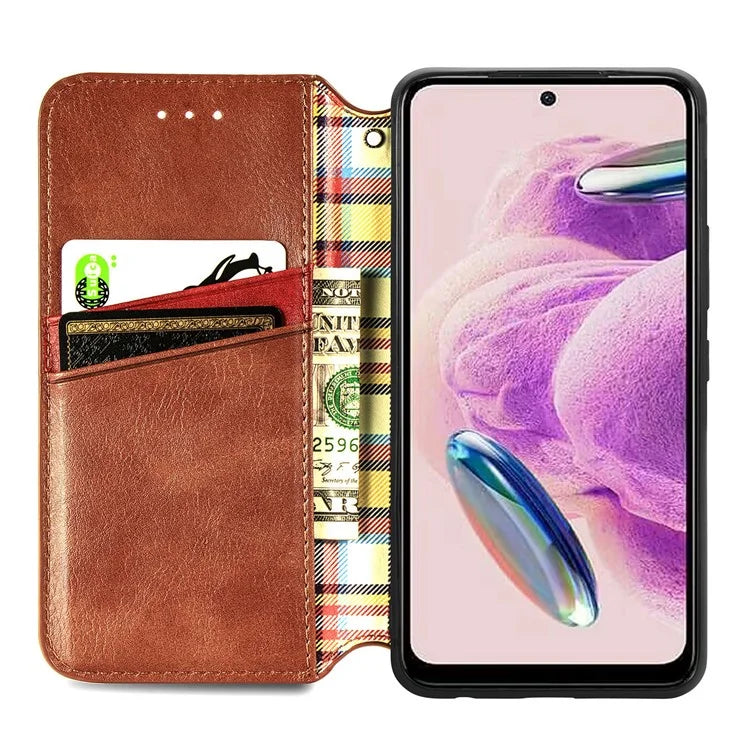 For Xiaomi Redmi Note 12S 4G Case Leather Wallet Phone Cover Mobile Accessories Wholesale