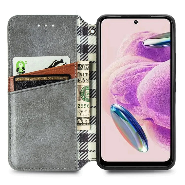 For Xiaomi Redmi Note 12S 4G Case Leather Wallet Phone Cover Mobile Accessories Wholesale