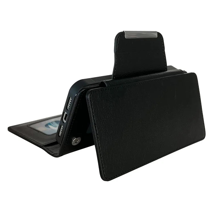 For Samsung Galaxy A33 5G Case PU Leather Wallet 2-in-1 Removable Protective Folio Phone Cover