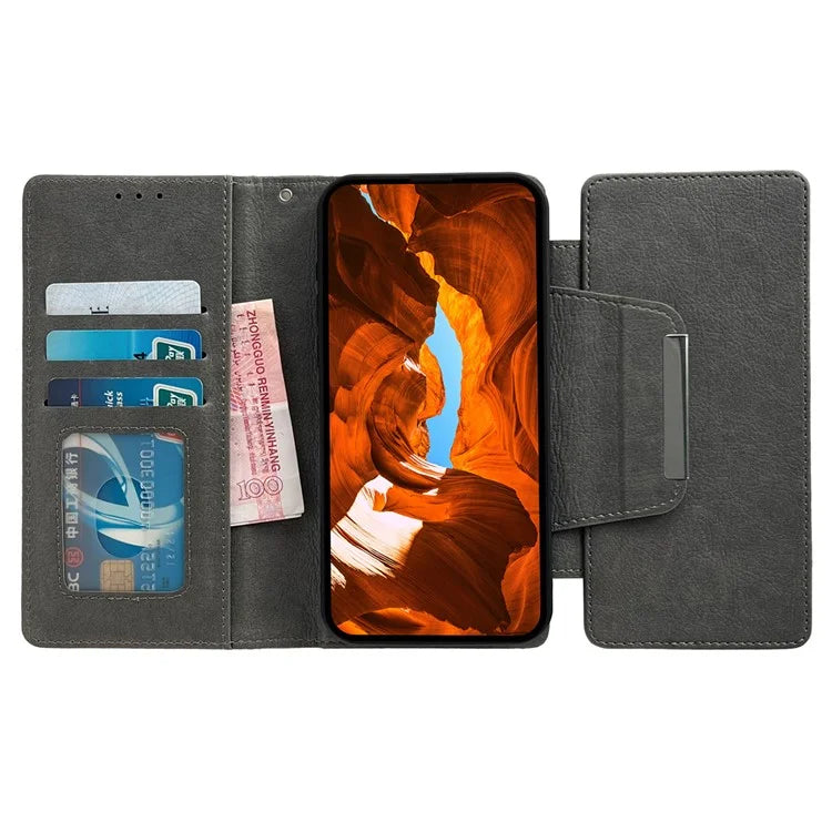 For Samsung Galaxy A33 5G Case PU Leather Wallet 2-in-1 Removable Protective Folio Phone Cover