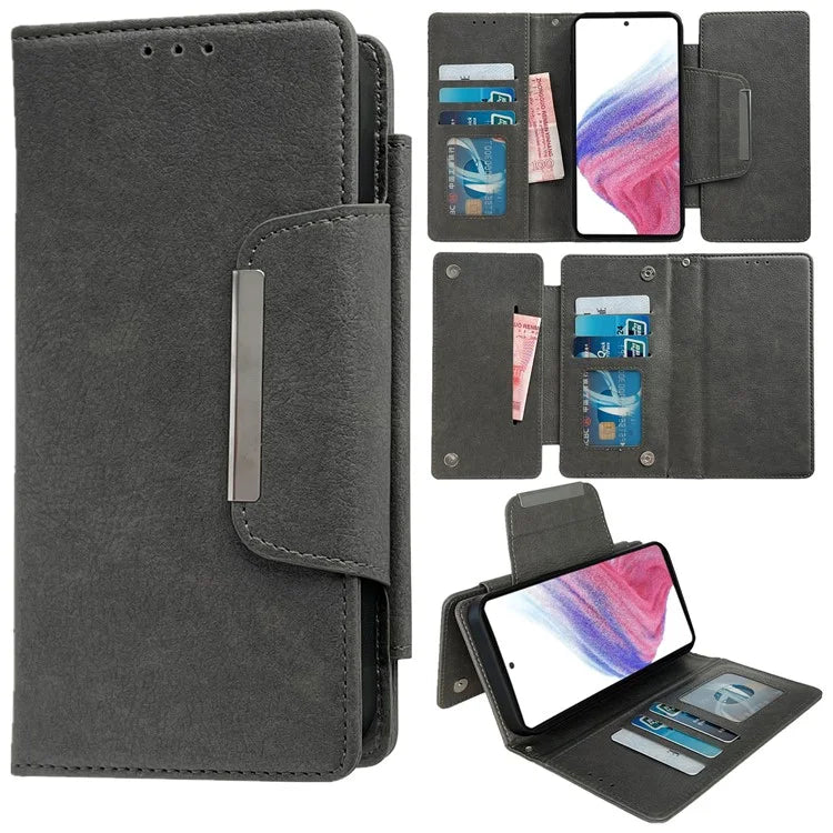 For Samsung Galaxy A53 5G Magnetic Phone Case Detachable Wallet Leather+TPU Cover