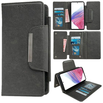 For Samsung Galaxy A53 5G Magnetic Phone Case Detachable Wallet Leather+TPU Cover