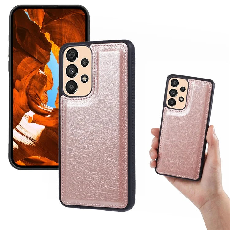 For Samsung Galaxy A13 4G Detachable Case Flip PU Leather Phone Cover with Card Holder