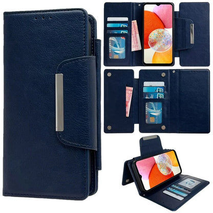 For Samsung Galaxy A13 4G Detachable Case Flip PU Leather Phone Cover with Card Holder