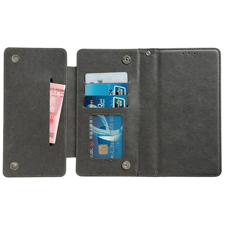 For Samsung Galaxy A23 4G / A23 5G (Global Version) Case PU Leather Magnetic Detachable Shockproof Cover