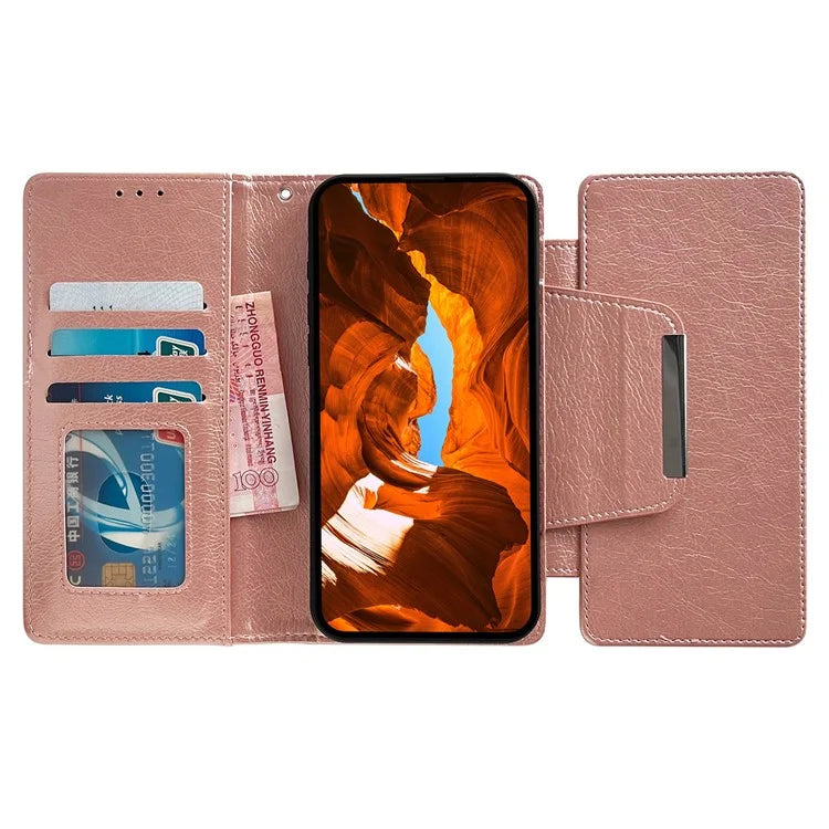 For Samsung Galaxy A23 4G / A23 5G (Global Version) Case PU Leather Magnetic Detachable Shockproof Cover