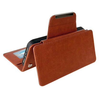 For Samsung Galaxy A23 4G / A23 5G (Global Version) Case PU Leather Magnetic Detachable Shockproof Cover