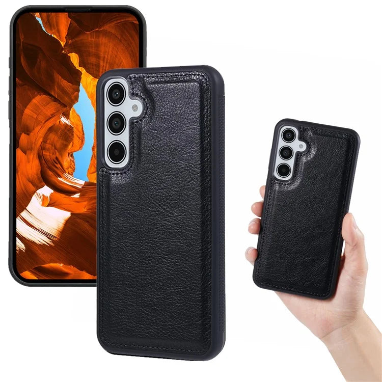 For Samsung Galaxy A55 5G Wallet Case Detachable 2-in-1 Design Flip Stand Phone Cover
