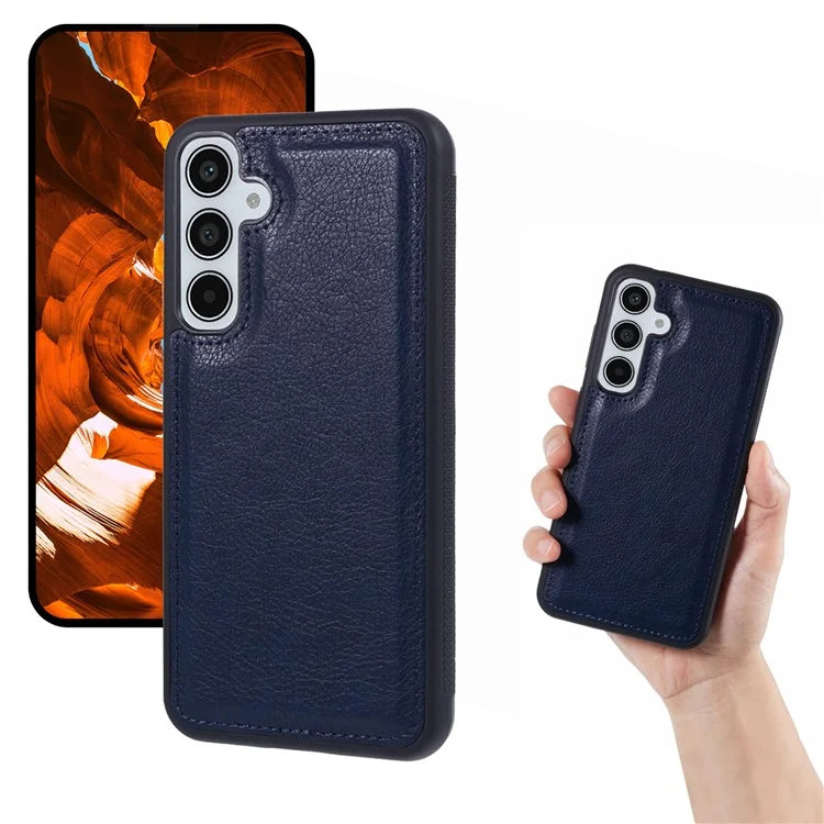 For Samsung Galaxy A55 5G Wallet Case Detachable 2-in-1 Design Flip Stand Phone Cover