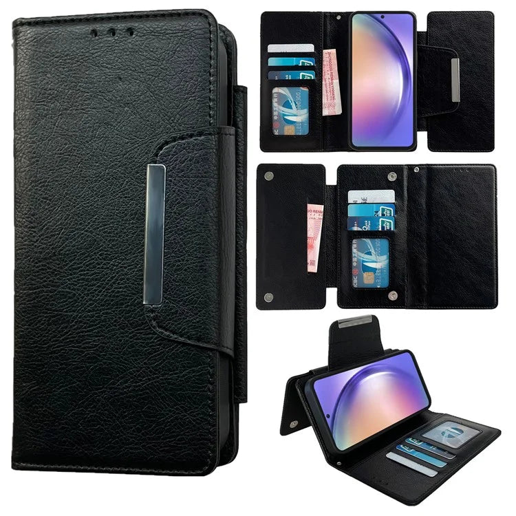 For Samsung Galaxy A54 5G Cell Phone Cases Detachable Wallet Leather+TPU Shell