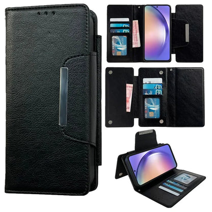 For Samsung Galaxy A54 5G Cell Phone Cases Detachable Wallet Leather+TPU Shell