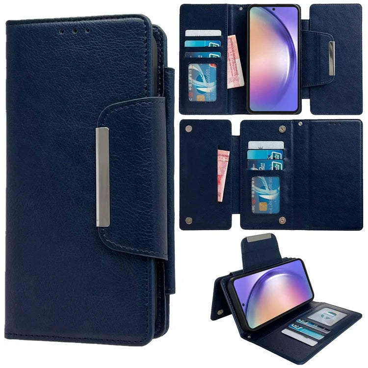 For Samsung Galaxy A54 5G Cell Phone Cases Detachable Wallet Leather+TPU Shell