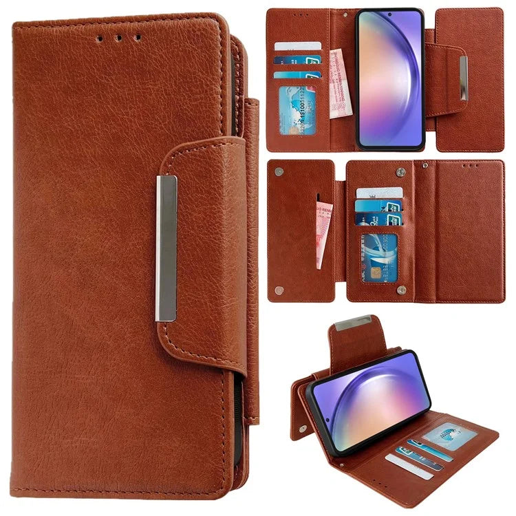 For Samsung Galaxy A54 5G Cell Phone Cases Detachable Wallet Leather+TPU Shell