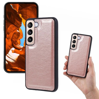 For Samsung Galaxy S21 FE 5G Case Detachable Leather Stand Phone Cover with Card Holder