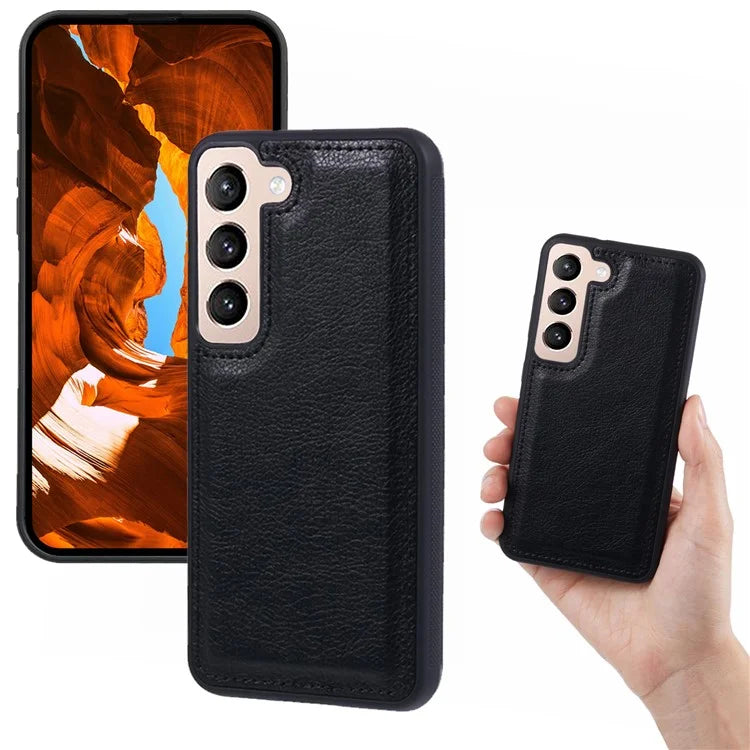For Samsung Galaxy S23 Case Detachable PU Leather Multi Card Holder Phone Cover