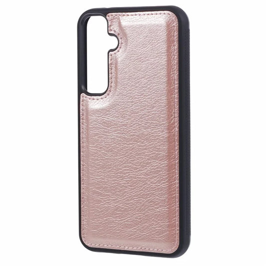 For Samsung Galaxy A15 4G / 5G Case Calf Texture PU Leather+TPU Bumper Shockproof Back Cover