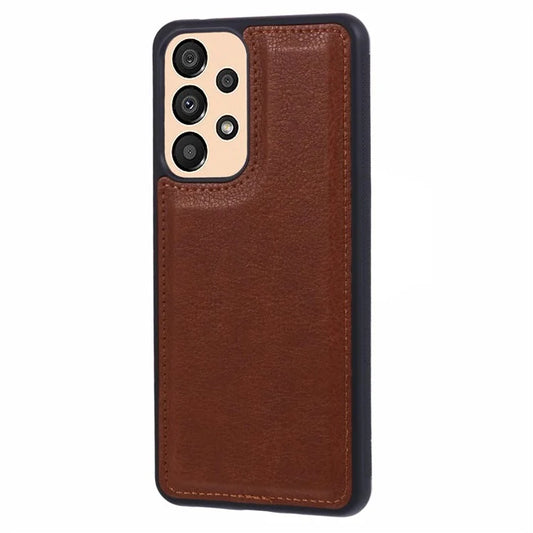 For Samsung Galaxy A23 5G (Global Version) / A23 4G Case PU Leather+TPU Shockproof Shell with Calf Texture