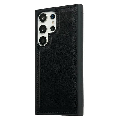 For Samsung Galaxy S22 Ultra 5G Wholesale Phone Cases Slim-Fit PU Leather Coated TPU Phone Shell