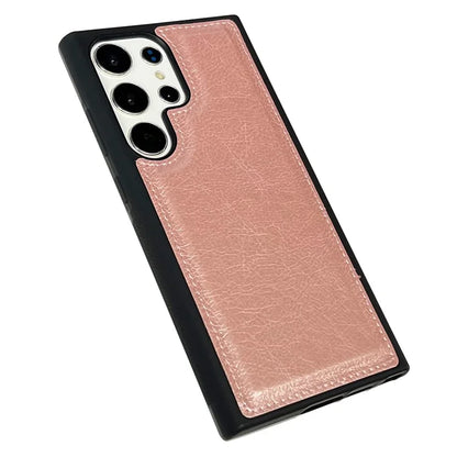 For Samsung Galaxy S22 Ultra 5G Wholesale Phone Cases Slim-Fit PU Leather Coated TPU Phone Shell