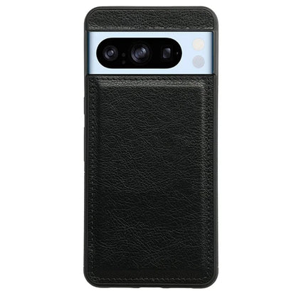 For Google Pixel 8 Pro Case PU Leather+TPU Phone Back Cover Calf Texture Phone Shell