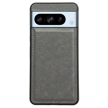 For Google Pixel 8 Pro Case PU Leather+TPU Phone Back Cover Calf Texture Phone Shell