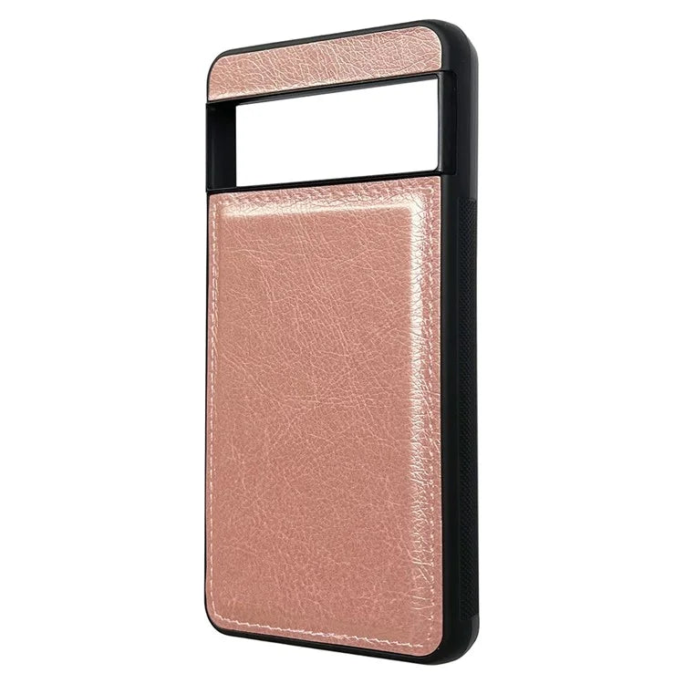 For Google Pixel 8 Pro Case PU Leather+TPU Phone Back Cover Calf Texture Phone Shell