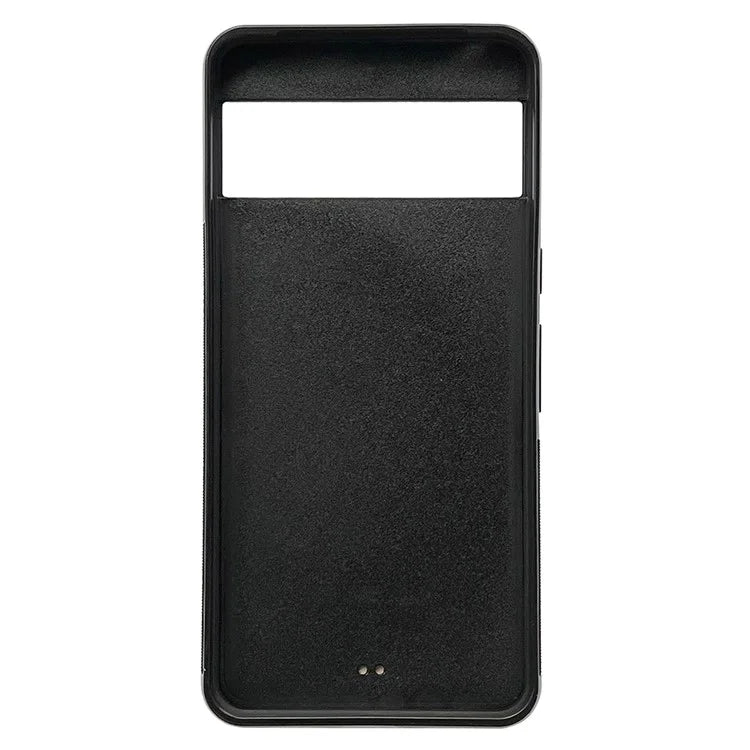 For Google Pixel 8 Pro Case PU Leather+TPU Phone Back Cover Calf Texture Phone Shell