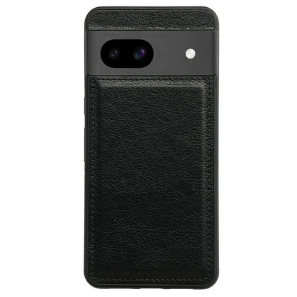 For Google Pixel 8a Case Calf Texture Leather+TPU Protective Phone Cover