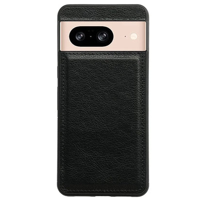 For Google Pixel 9 / Pixel 9 Pro Case Calf Texture Leather Coated TPU Slim Back Cover