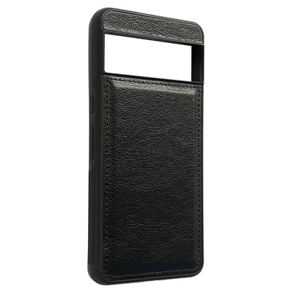For Google Pixel 9 / Pixel 9 Pro Case Calf Texture Leather Coated TPU Slim Back Cover
