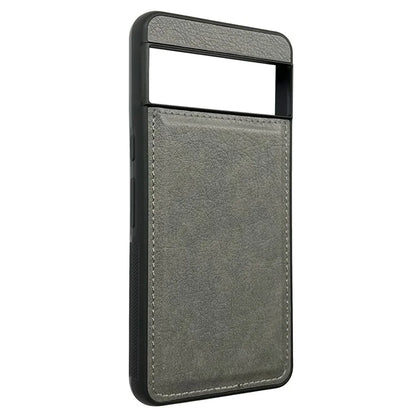 For Google Pixel 9 / Pixel 9 Pro Case Calf Texture Leather Coated TPU Slim Back Cover