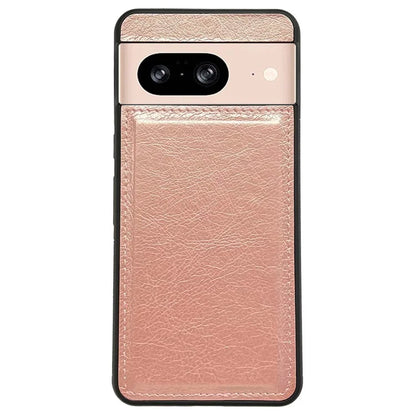 For Google Pixel 9 / Pixel 9 Pro Case Calf Texture Leather Coated TPU Slim Back Cover